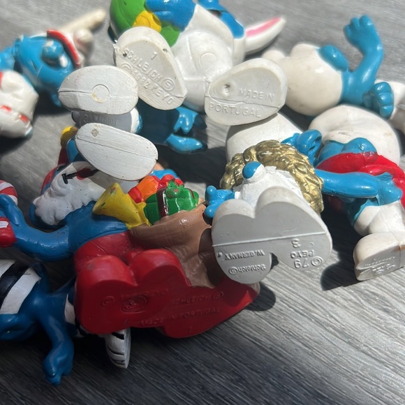 Collectible Smurf figures 8 set - Picture 12 of 13